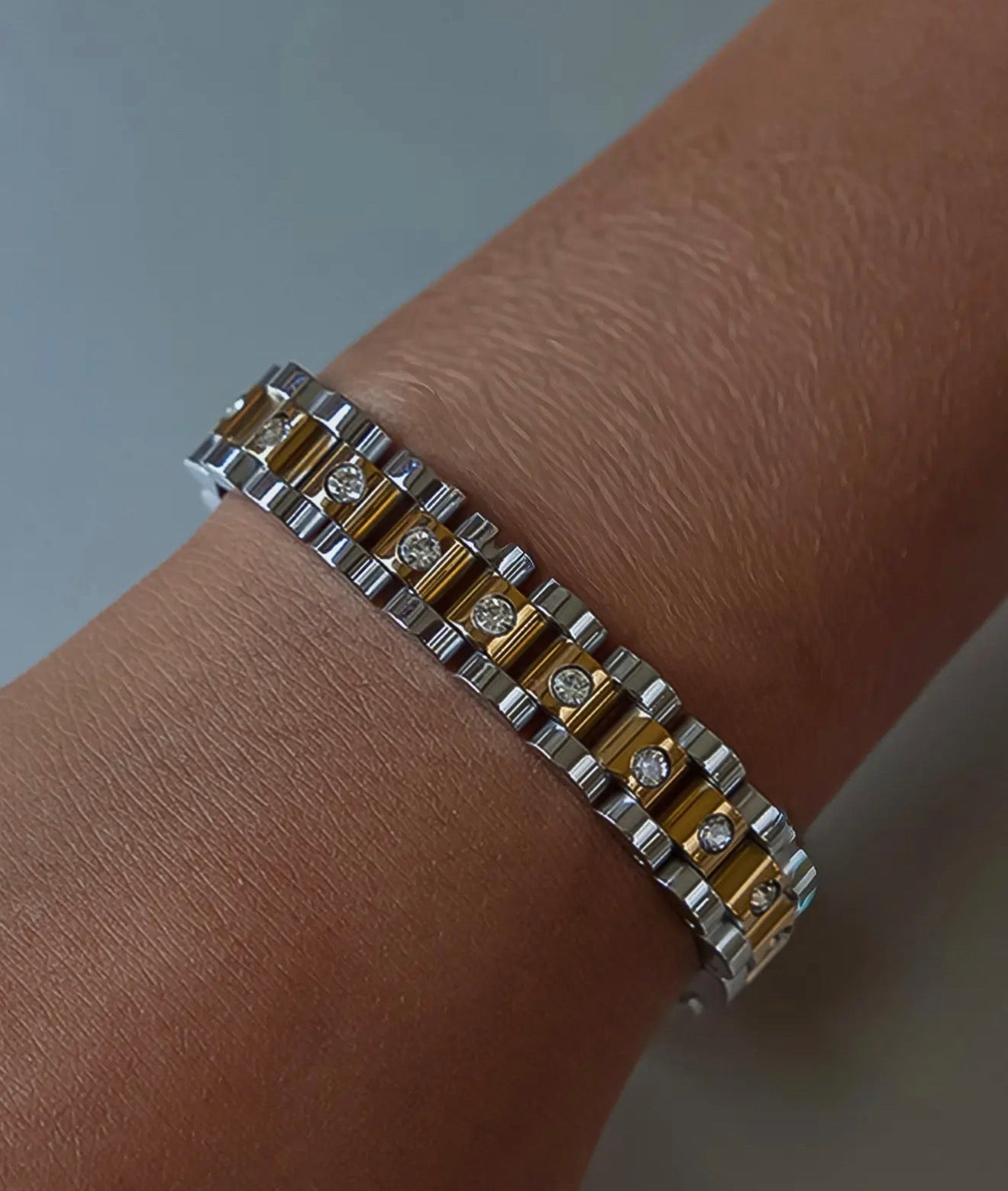 Two Tone Watch Band