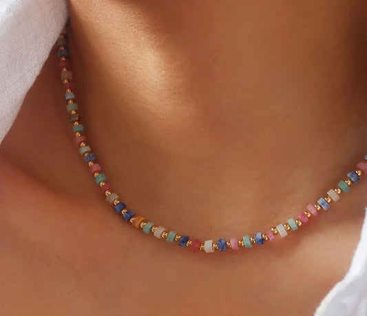 Lyric Beaded Necklace