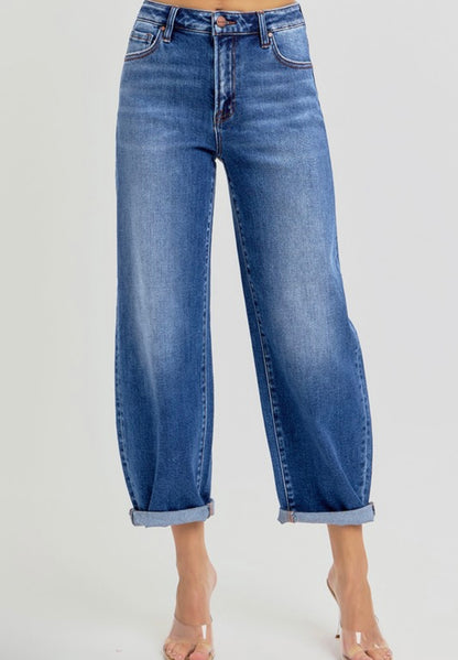 Perfect Pair Barrel Jeans