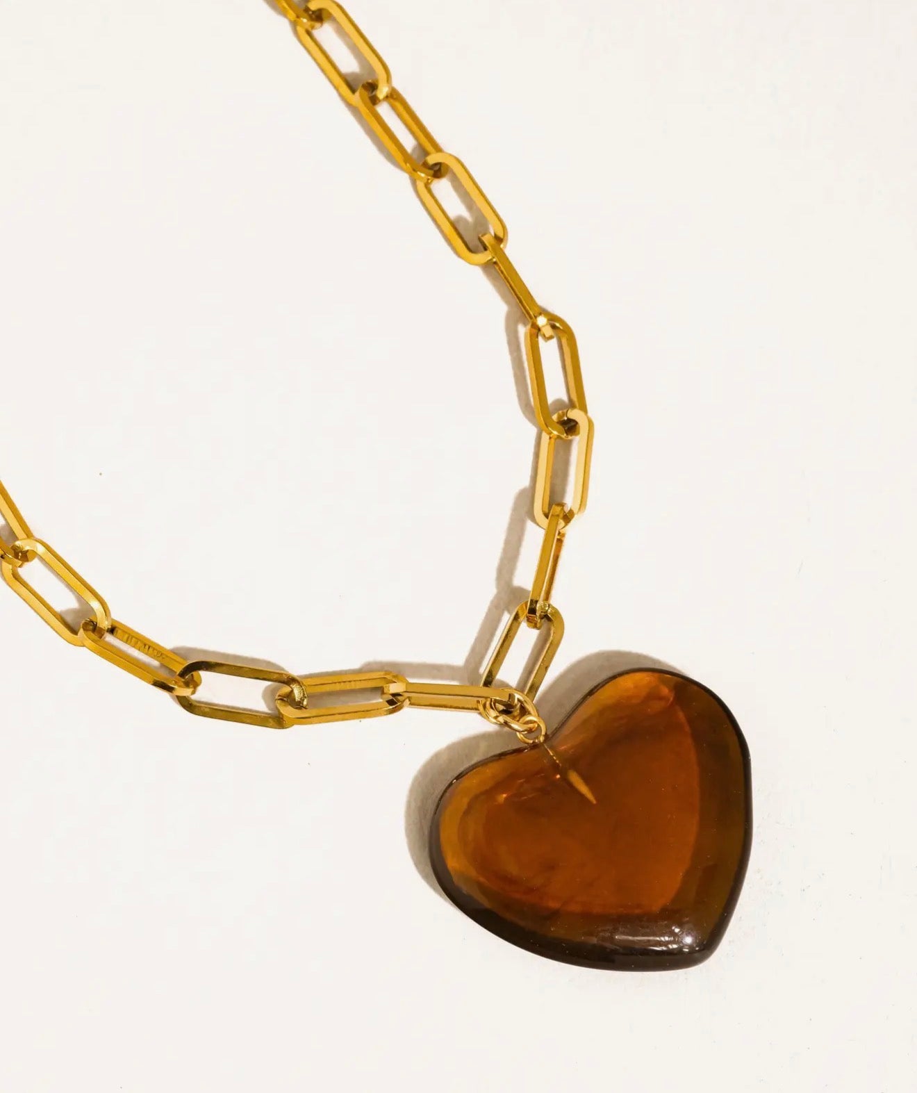 Chunky Heart Necklace