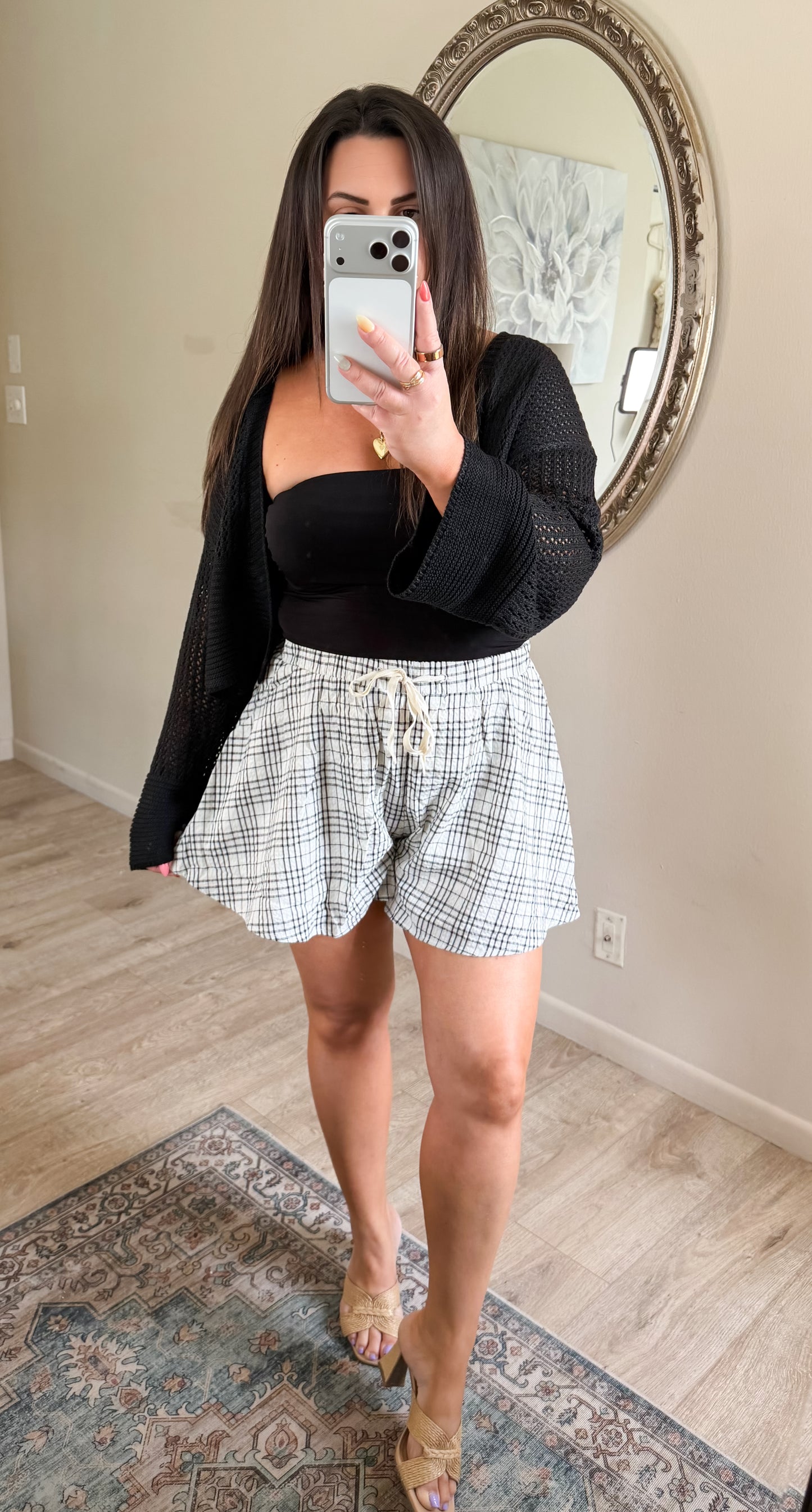 It Girl Plaid Shorts