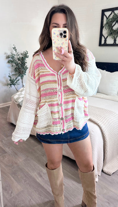 Sherbet Swirl Sweater