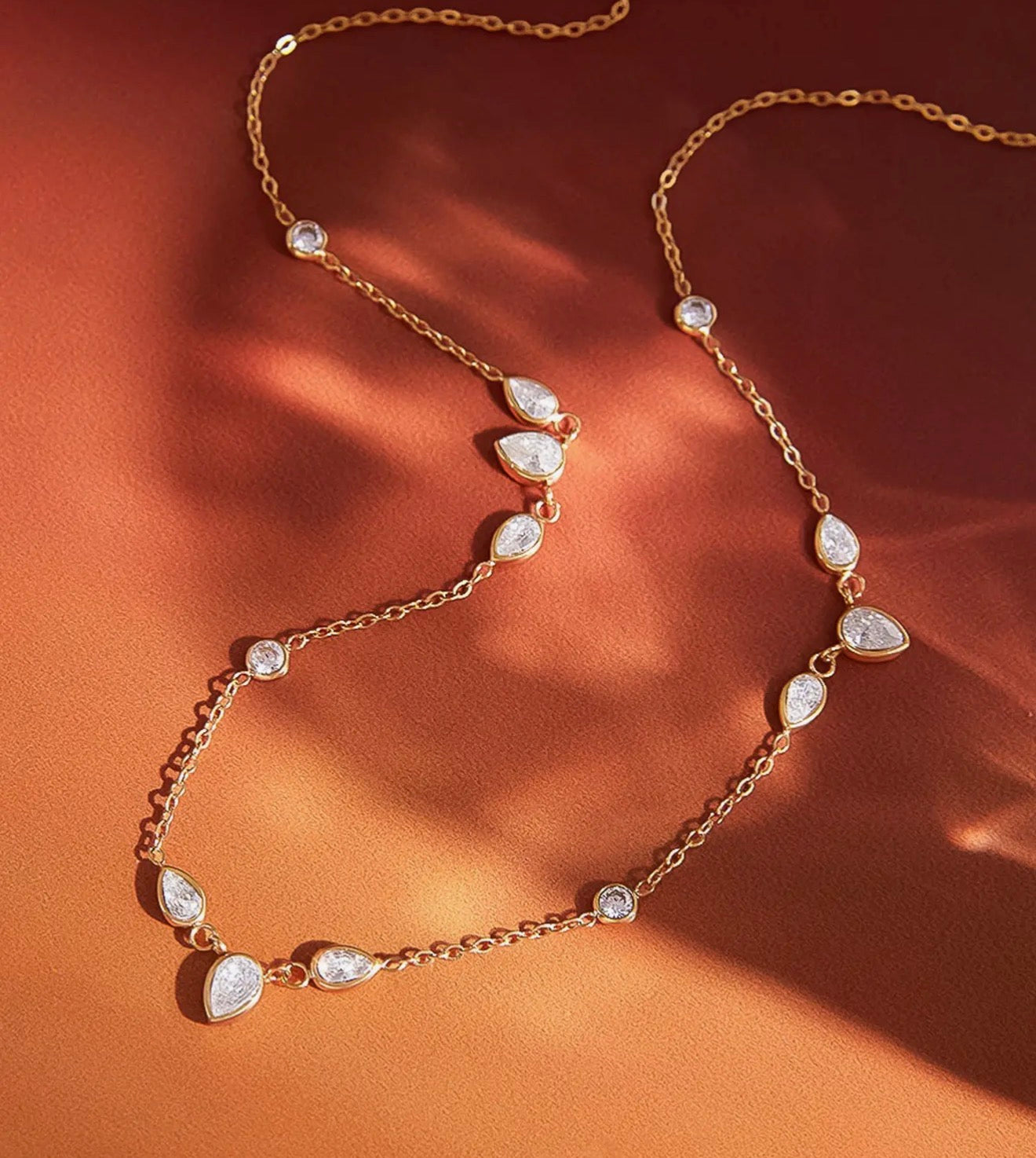 Golden Petals Necklace