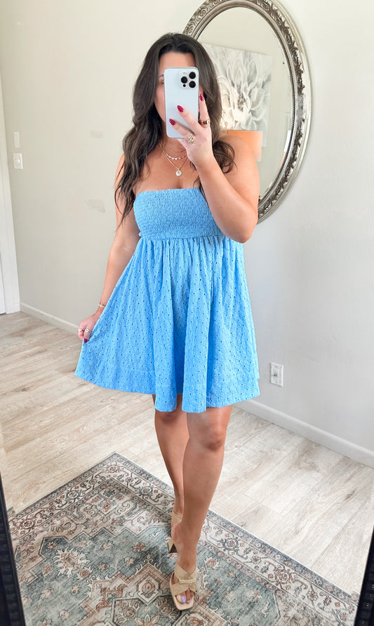 Baby Blue Bliss Dress
