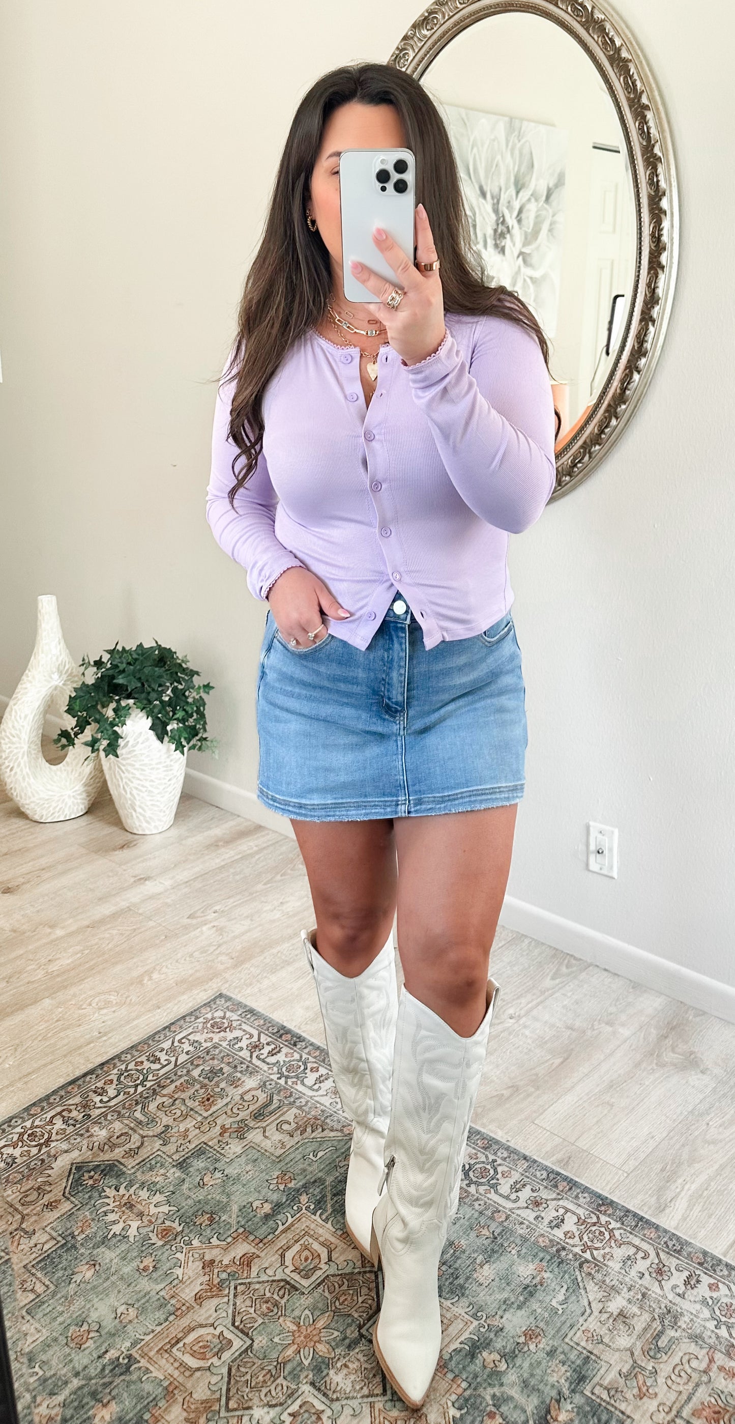 Sweet Intentions Top in Lilac