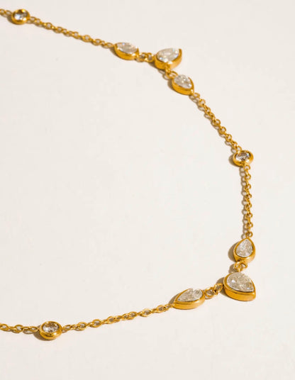 Golden Petals Necklace