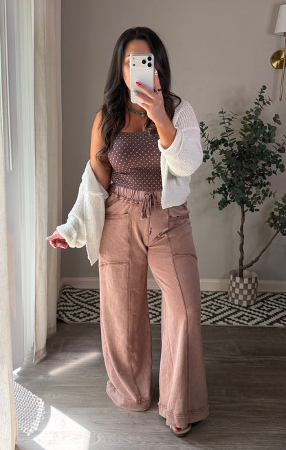 Off Duty Lounge Pants in Hazelnut