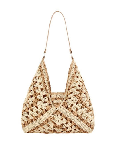 Coastal Woven Shoulder Bag
