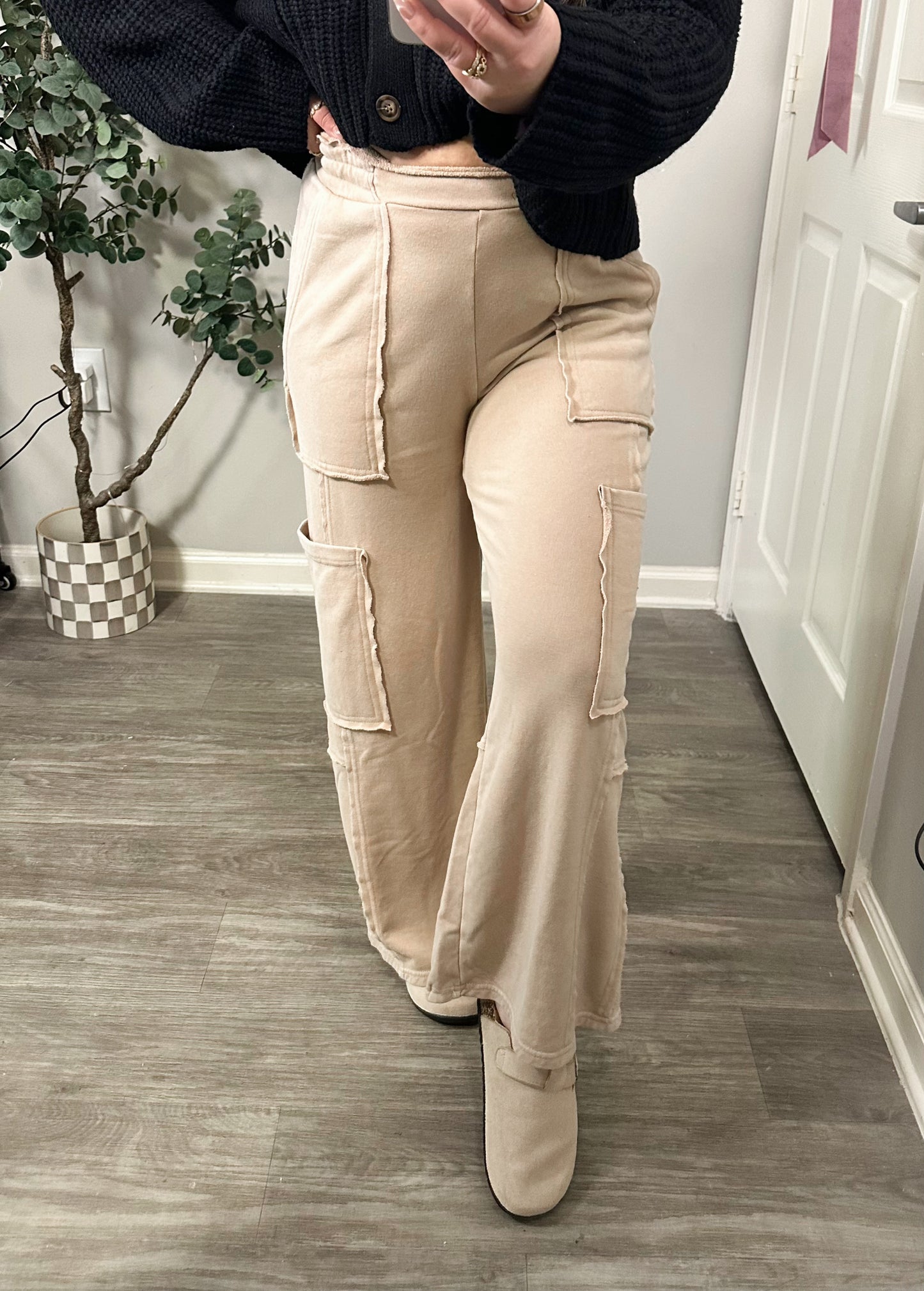 Gingerbread Cargo Lounge Pants