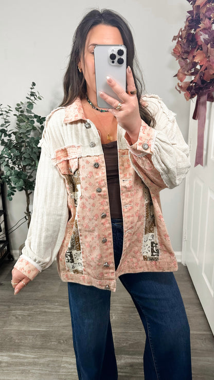 Flowers In Fall Jacket