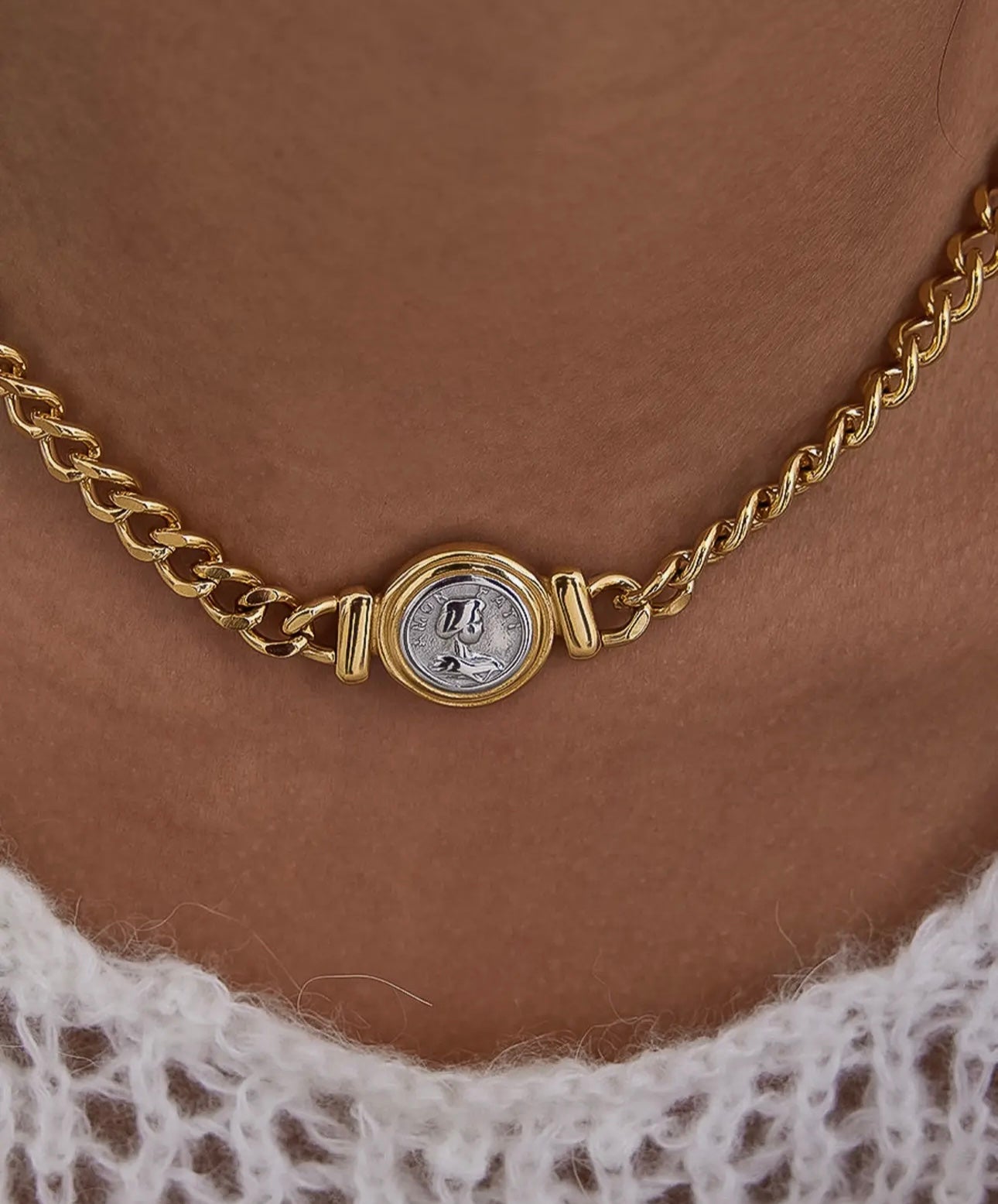 The Gilded Coin Necklace