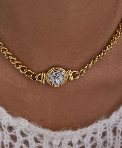 The Gilded Coin Necklace