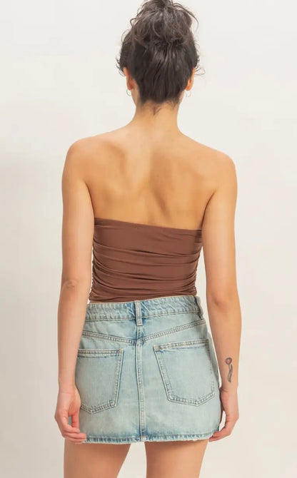 Timeless Tube Top in Espresso