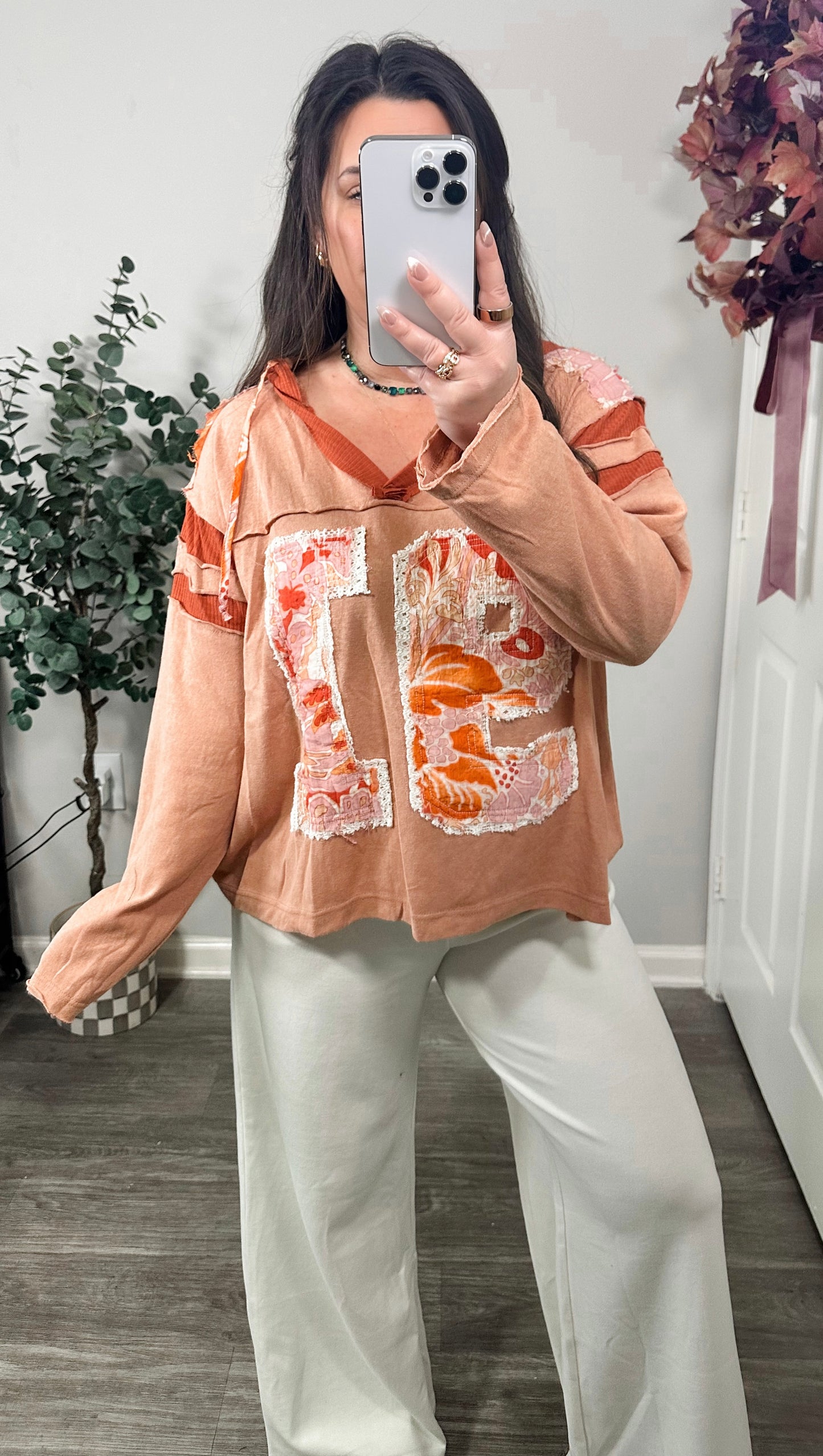 Groovy Blossom Pullover