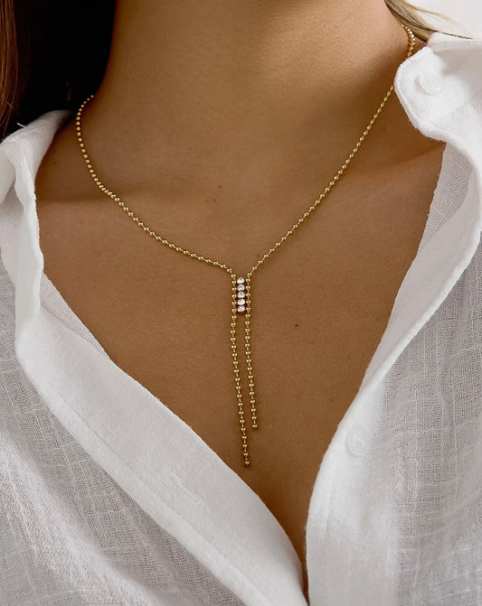 The Delicate Drop Necklace