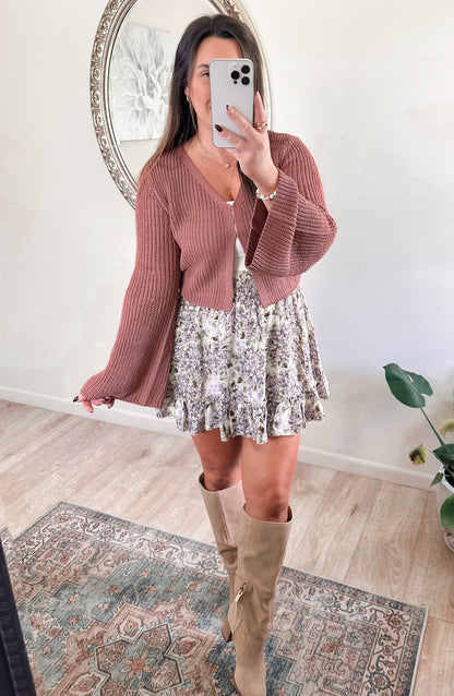 Moonlit Moments Top in Mauve