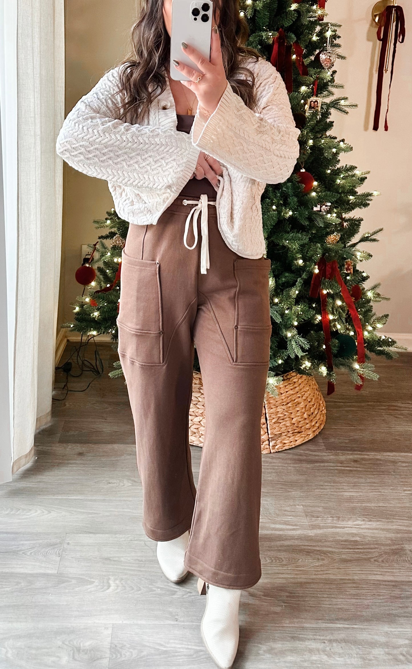 Cocoa Bean Cargo Pants