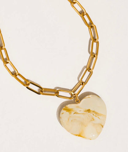 Chunky Heart Necklace