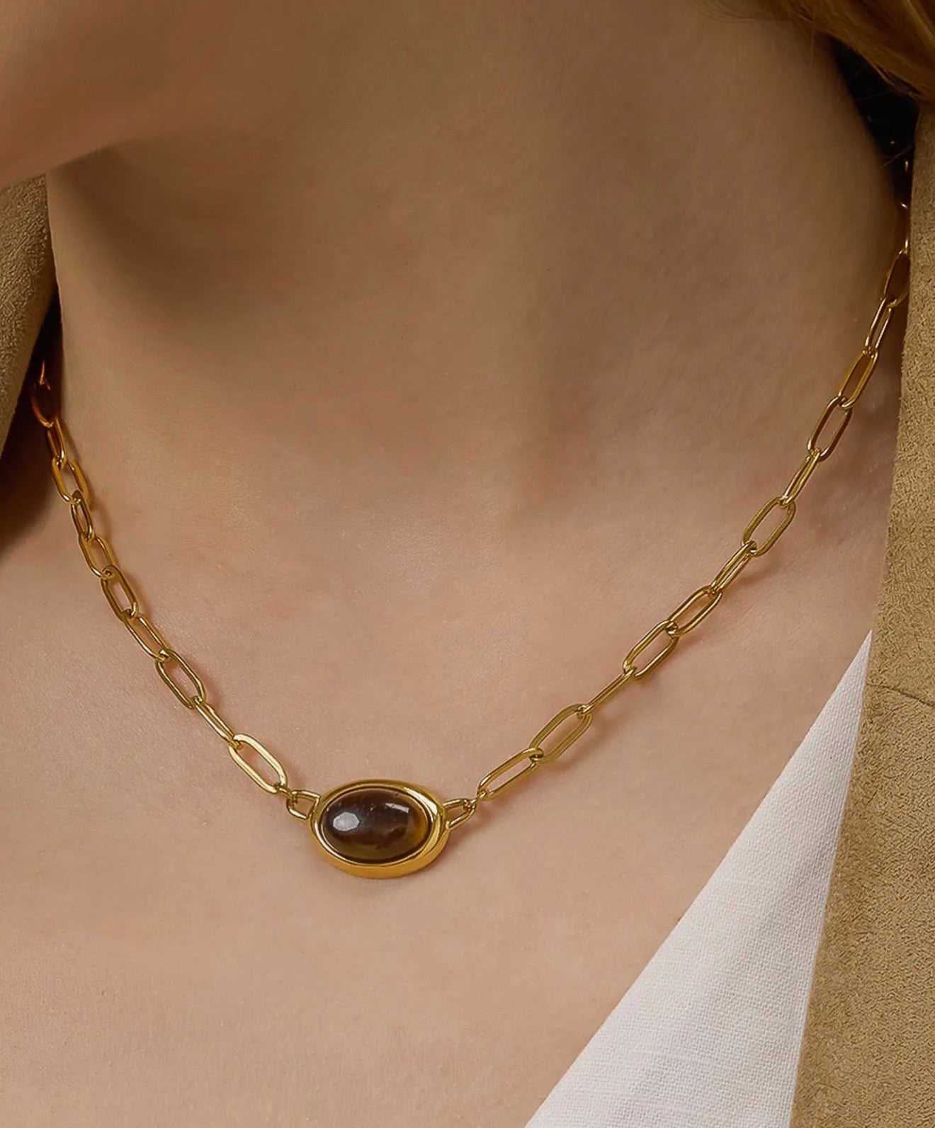 Golden Ember Necklace