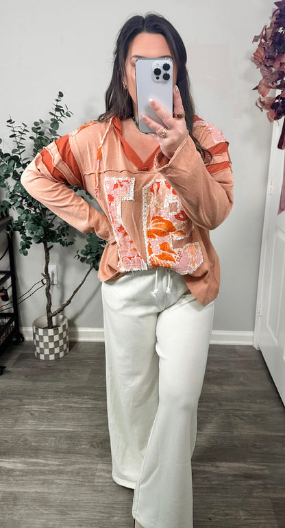 Groovy Blossom Pullover