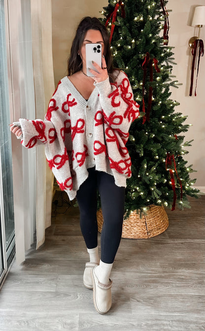 Ribbons & Cheer Cardigan