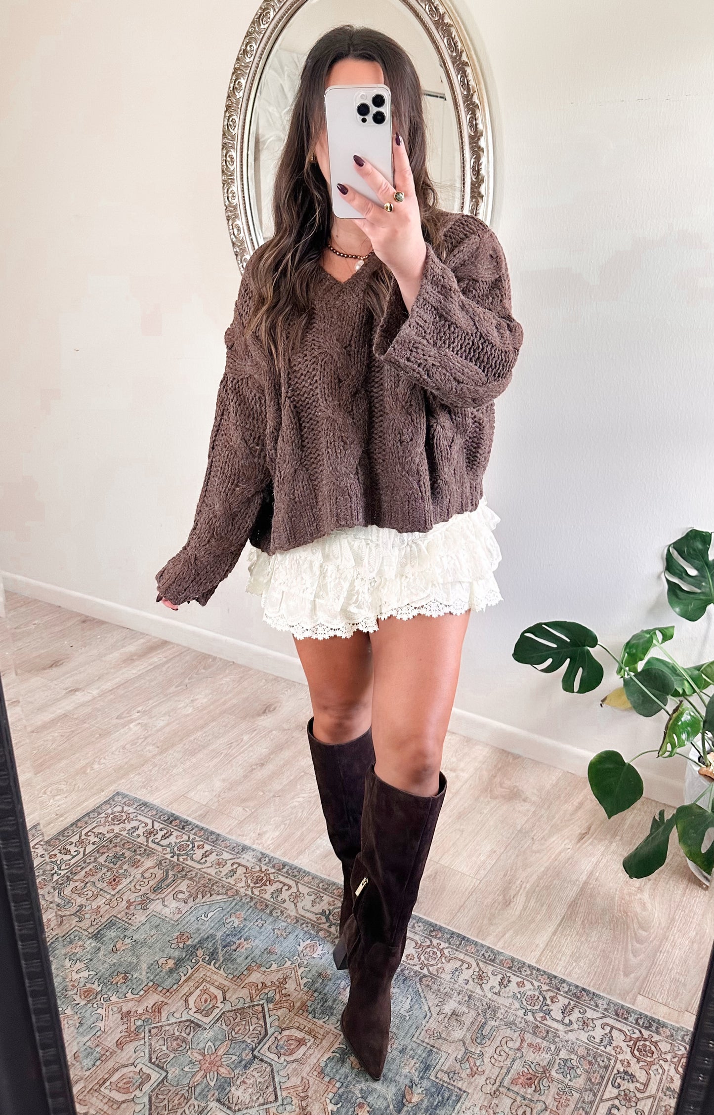 Autumn Cabin Cable Knit