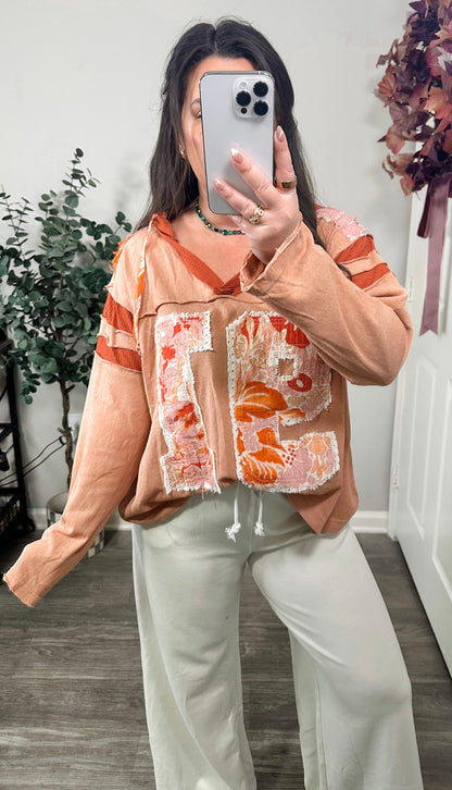 Groovy Blossom Pullover