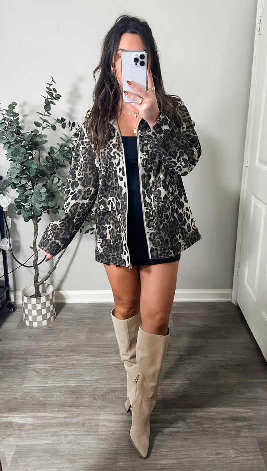 (PREORDER) Cheetah Girl Jacket