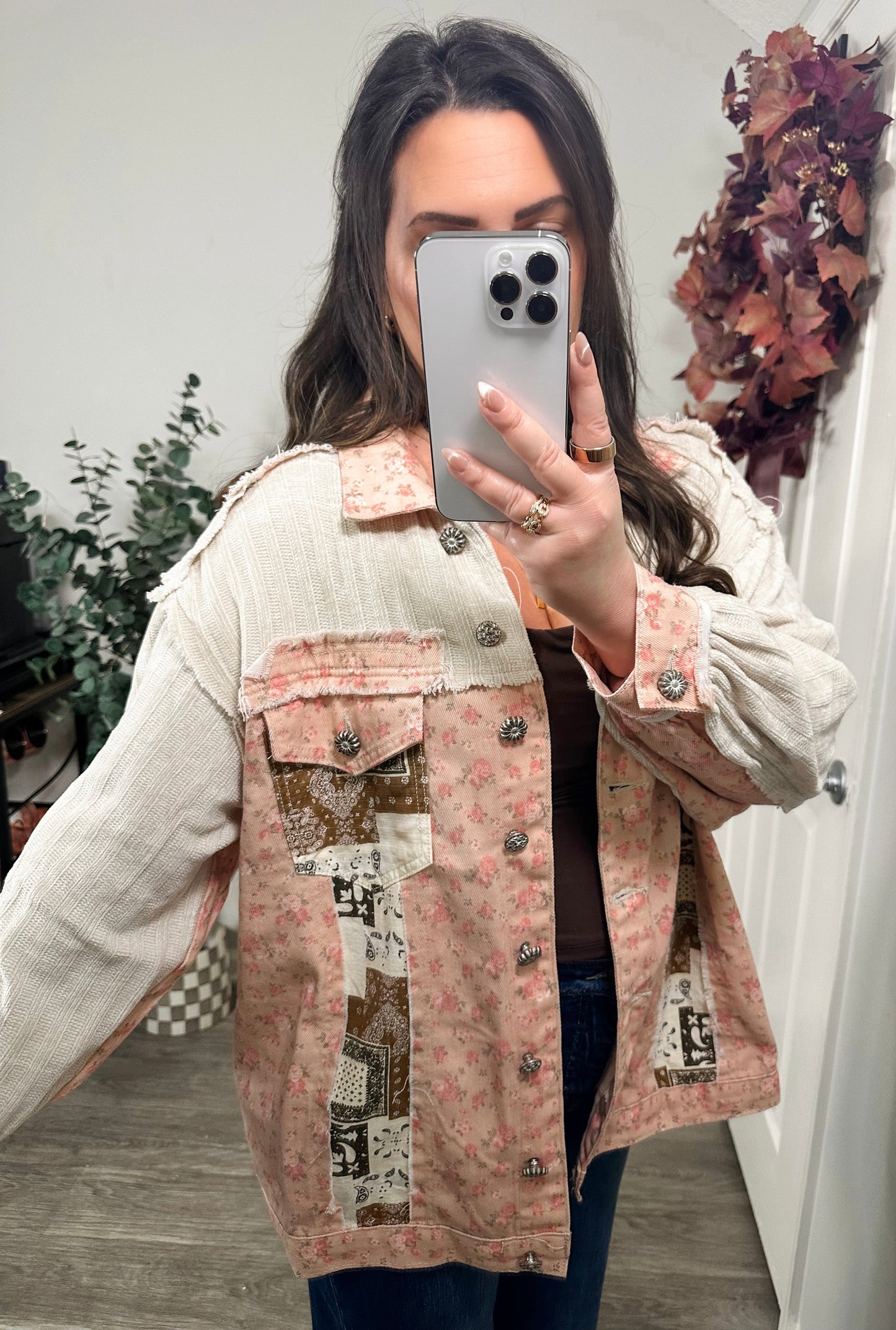 Flowers In Fall Jacket