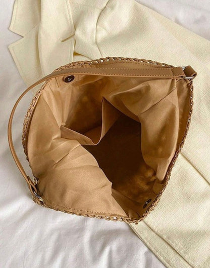 Coastal Woven Shoulder Bag