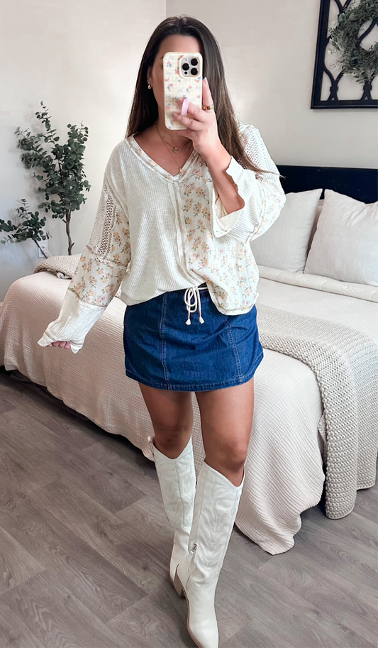 Dandelion Lace Long Sleeve