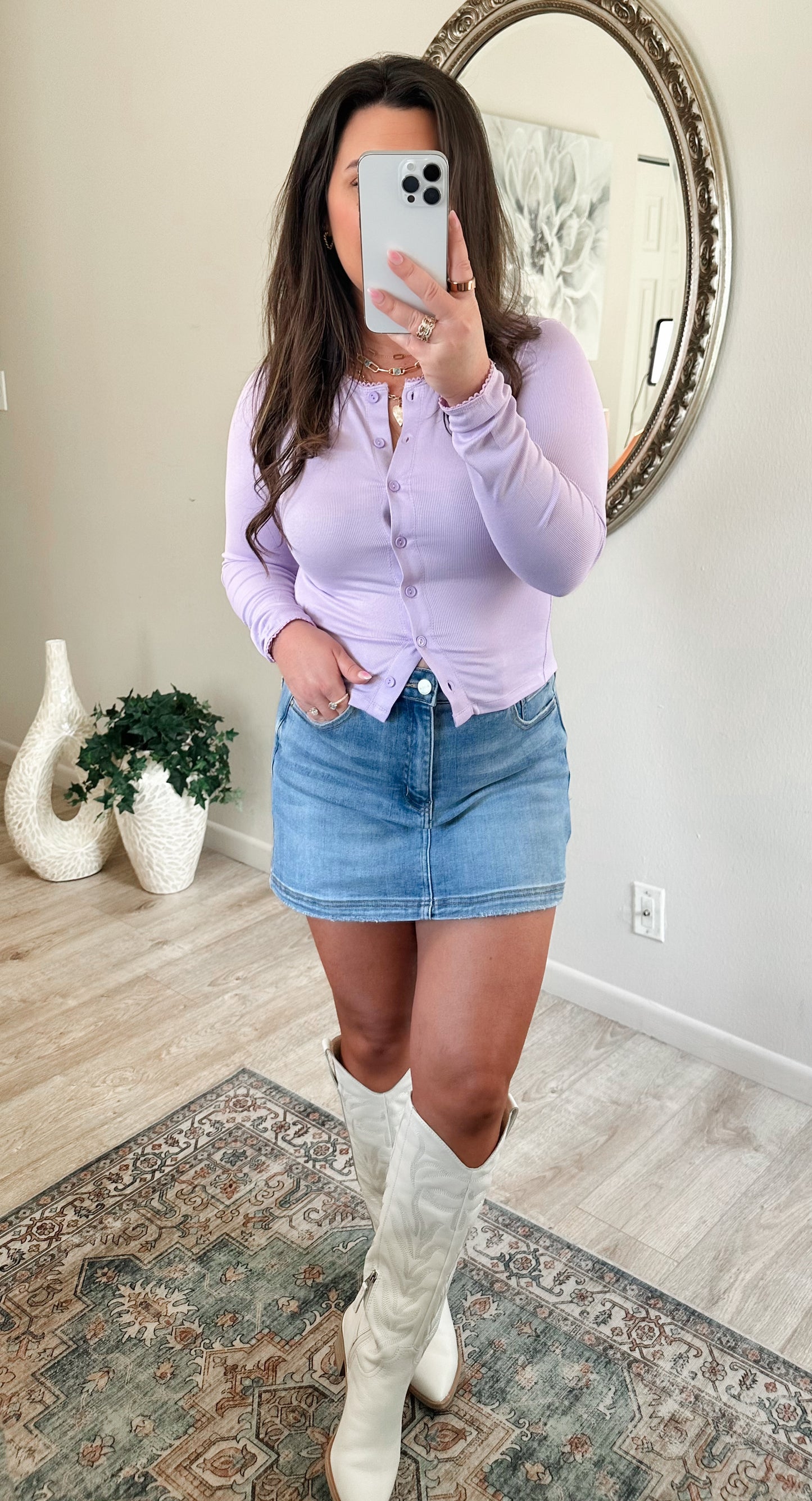 Sweet Intentions Top in Lilac