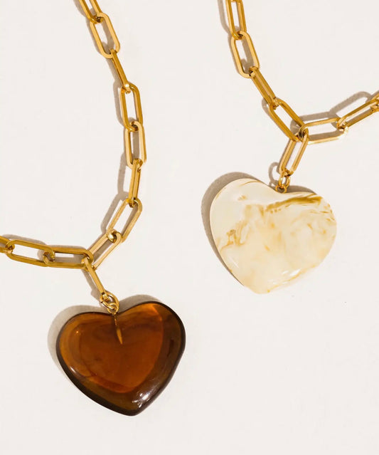 Chunky Heart Necklace