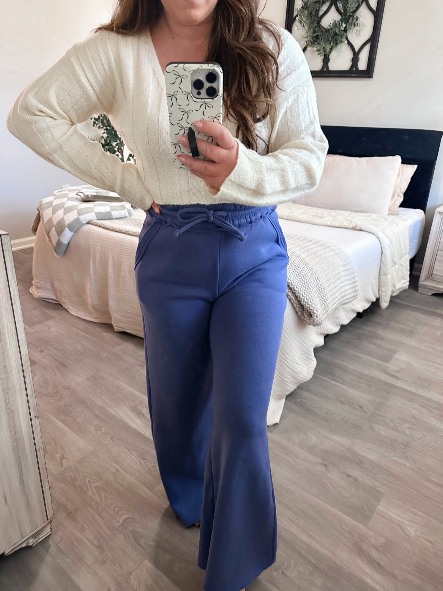 Cloud Nine Lounge Pants in Marlin Blue
