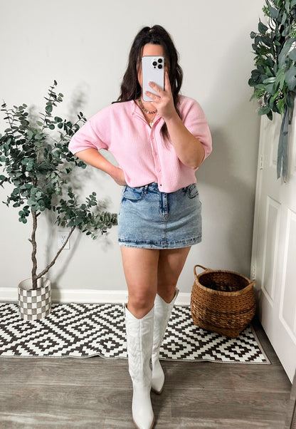 Perfectly Pink Cardi