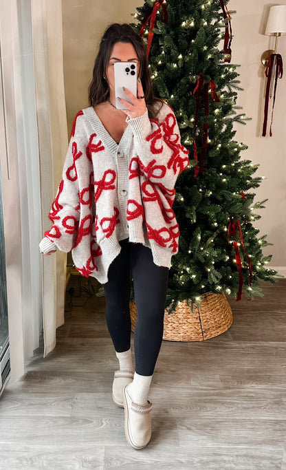 Ribbons & Cheer Cardigan