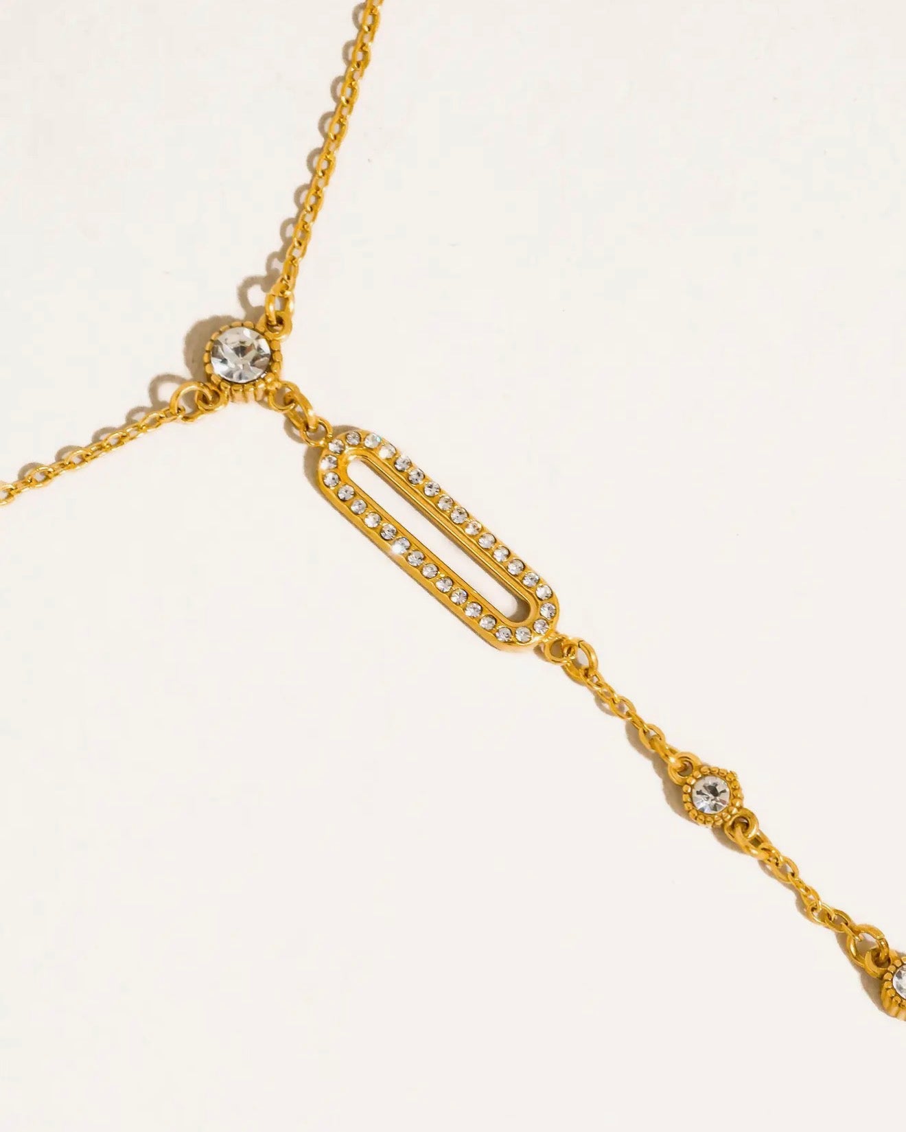 Lovely Link Drop Necklace