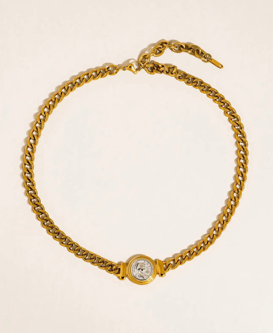 The Gilded Coin Necklace