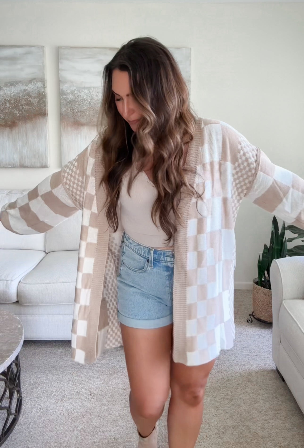 Checkmate Cardigan