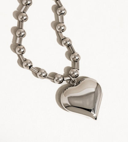 Chunky Heart Necklace