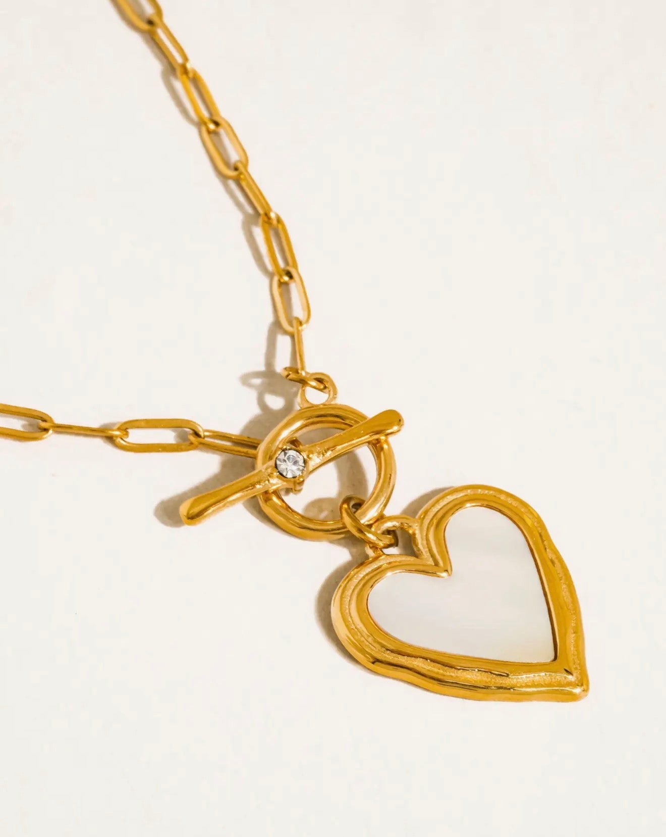 Heart Toggle Necklace