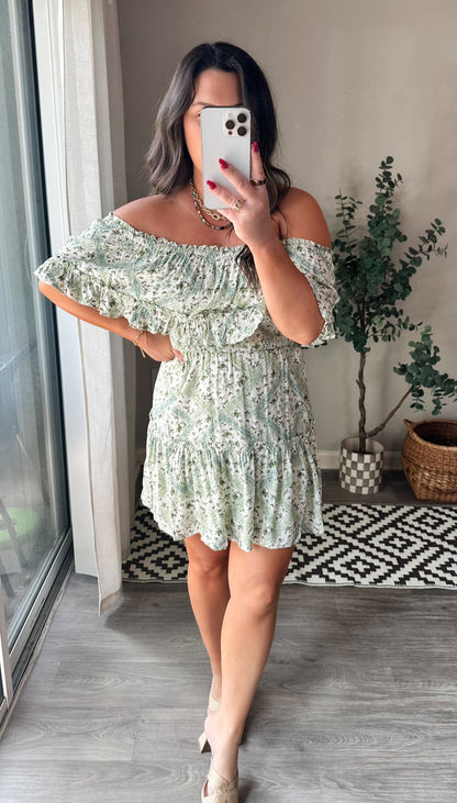 Meadow Muse Mini Dress