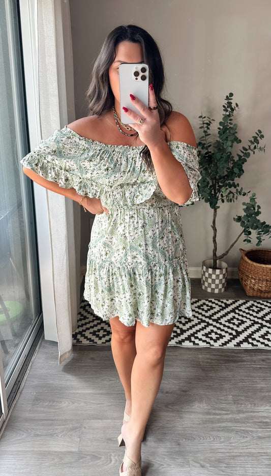 Meadow Muse Mini Dress