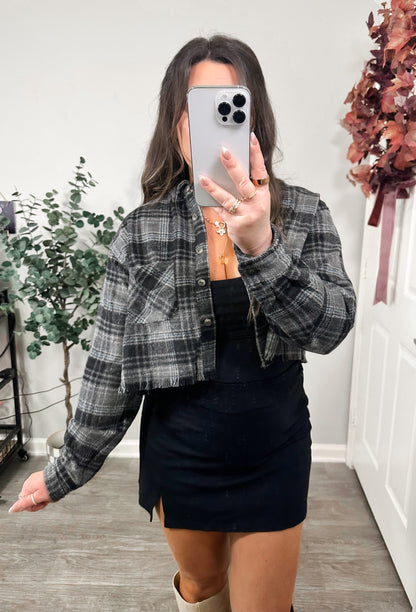 Charcoal Cloud Flannel
