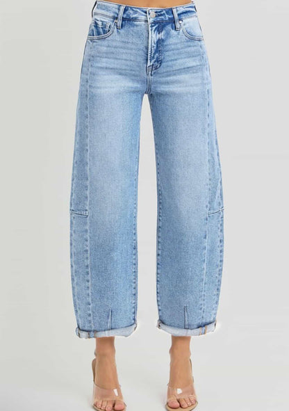 Barely Barrel Denim Jeans