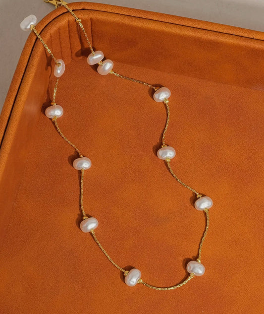 Petite Pearl Necklace