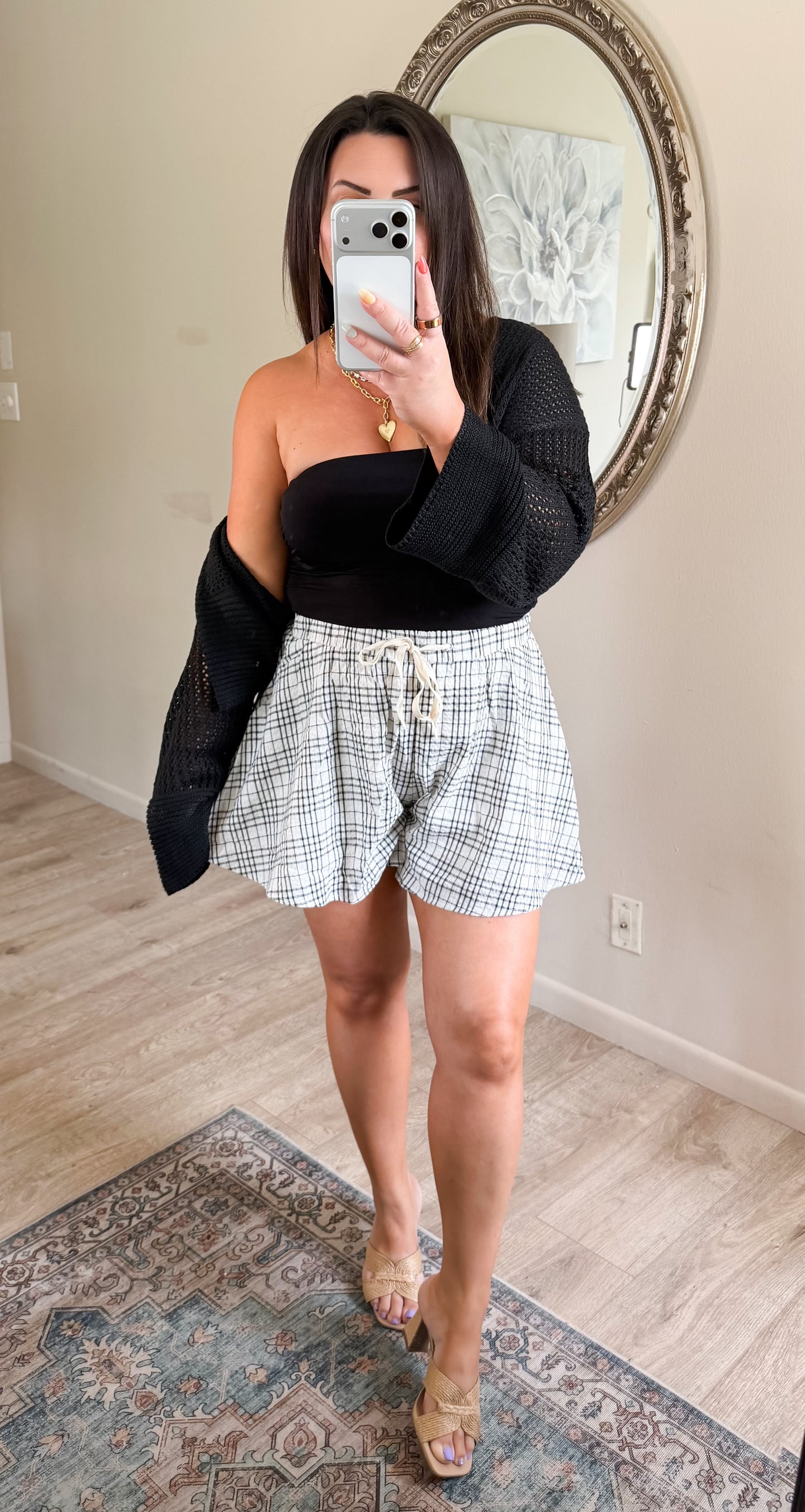 It Girl Plaid Shorts