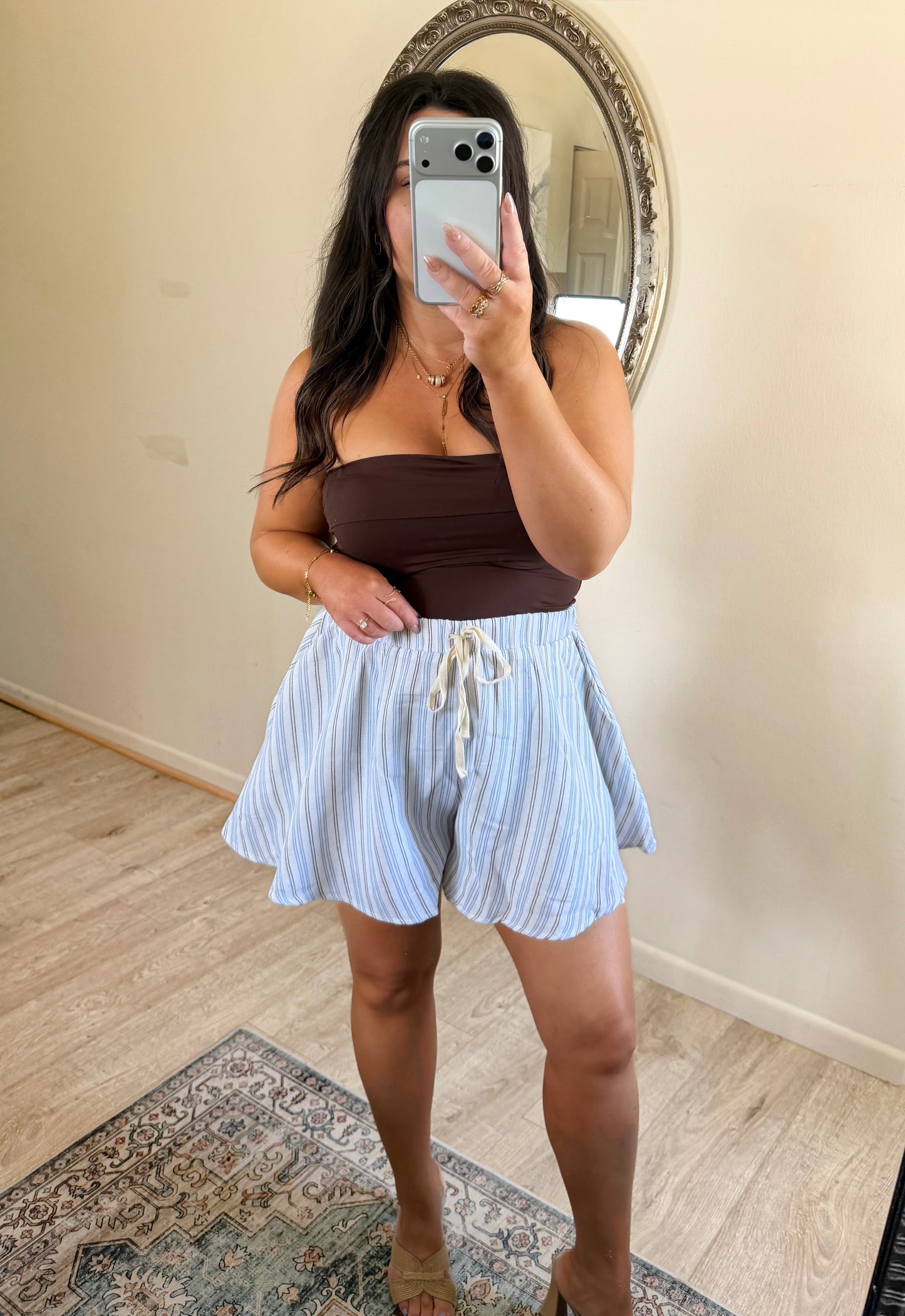 Perfectly Pinstripe Shorts