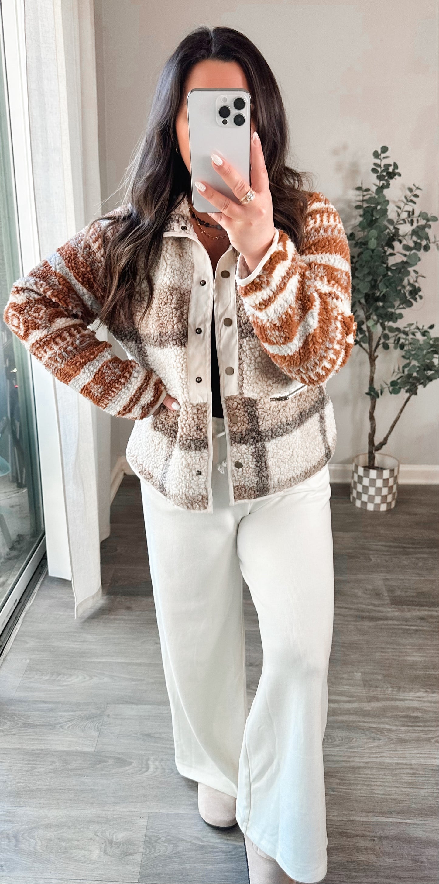 Mesa Contrast Sherpa Jacket