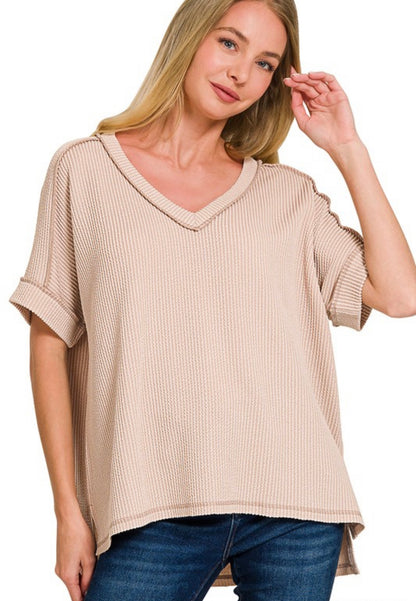 Chole Corded Rib Top